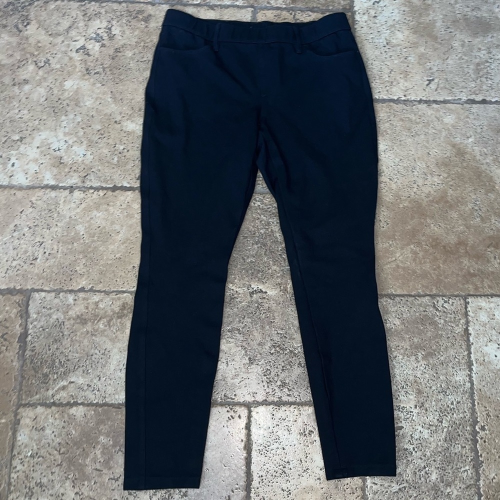 JCREW mercantile black stretchy pants size 8